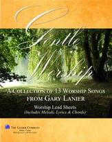 GENTLE WORSHIP COLLECTION, 13 Worship Lead Sheets (Includes Melody, Lyrics & Chords) Vocal Solo & Collections sheet music cover